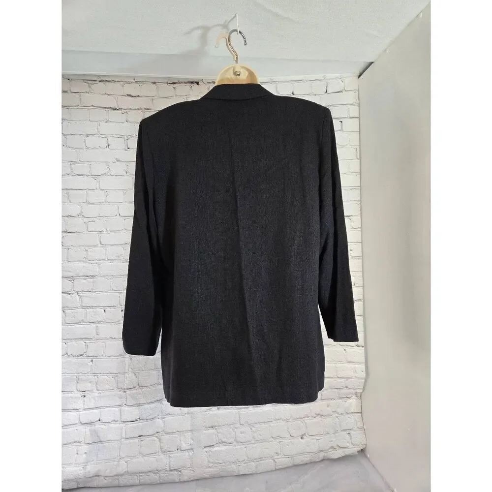 Danielle B Vintage Womens Size Small Black Blazer